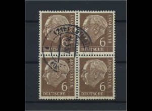 BUND 1954 Nr 180 VIERERBLOCK gestempelt (116694)