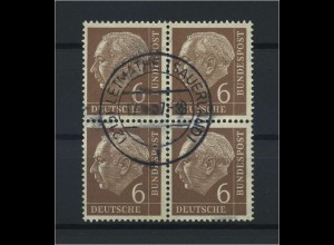 BUND 1954 Nr 180 VIERERBLOCK gestempelt (116719)