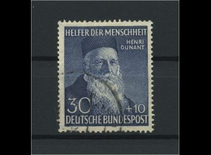 BUND 1952 Nr 159 Höchstwert gestempelt (116726)