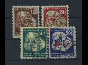 DDR 1951 Nr 289-292 gestempelt (117801)