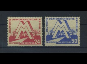 DDR 1951 Nr 282-283 postfrisch (117808)