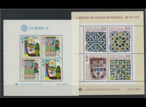 PORTUGAL Lot Blockausgaben postfrisch (117909)