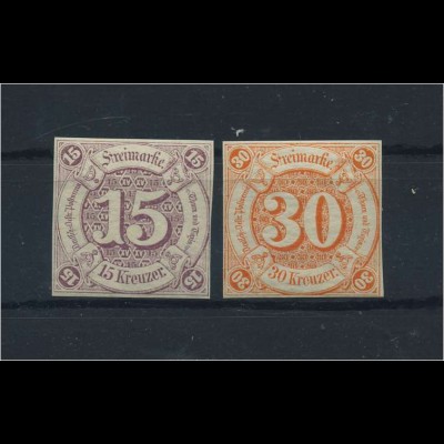 THURN+TAXIS 1859 Nr 24+25 postfrisch (118231)