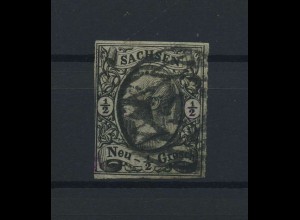 SACHSEN 1855 Nr 8 gestempelt (118358)