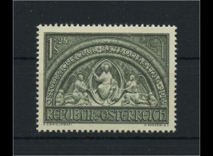 OESTERREICH 1952 Nr 977 postfrisch (119019)