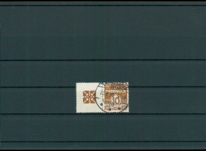 DAENEMARK 1937 Nr 233+R36 gestempelt (201154)