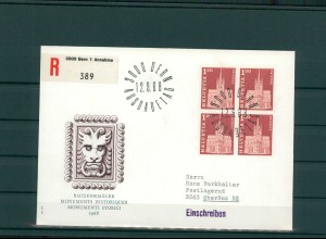 SCHWEIZ 1968 Ersttagsbrief (202142)