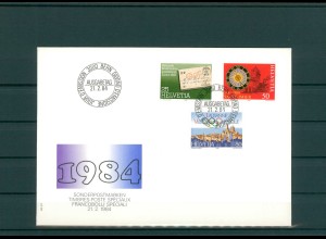 SCHWEIZ 1984 Ersttagsbrief (202145)