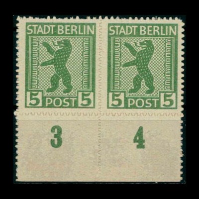 SBZ 1945 Nr 1B postfrisch (205064)