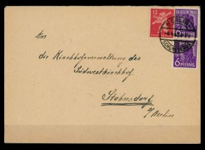 SBZ BERLIN-BRANDENBURG Brief siehe Beschreibung (205423)