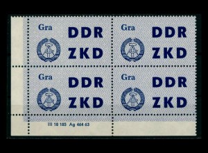 DDR DIENST 1963 Nr 6 postfrisch (205775)