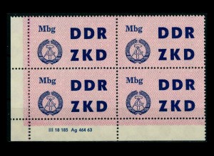 DDR DIENST 1963 Nr 10 postfrisch (205776)