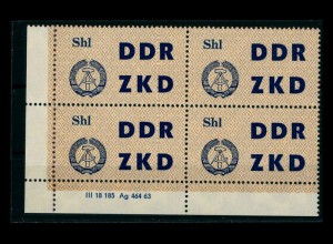 DDR DIENST 1963 Nr 14 postfrisch (205778)