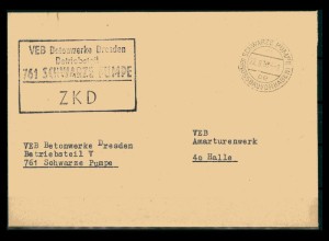 DDR ZKD Dienstbrief 1961 siehe Beschreibung (205971)