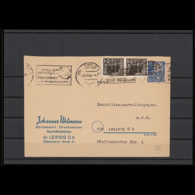SBZ Maschinenaufdruck 1948 - Brief/Beleg siehe Beschreibung (208592)