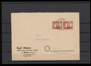 SBZ 1948 Nr 214 MEF siehe Beschreibung (208600)