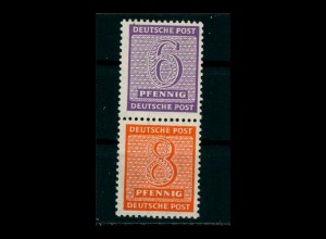 SBZ 1945 Zusammendruck Nr SZd5 postfrisch (400878)