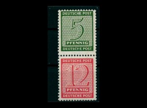 SBZ 1945 Zusammendruck Nr SZd4 postfrisch (400880)