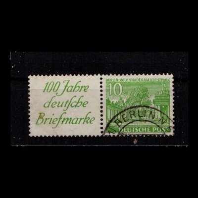BERLIN 1949 ZD W9 gestempelt (402023)