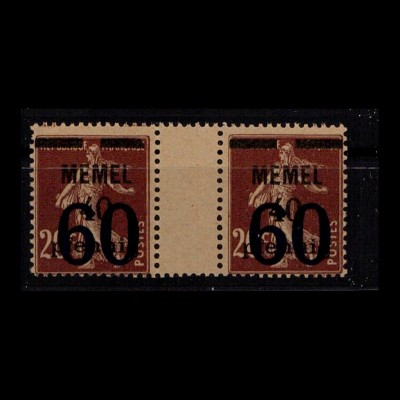 MEMEL 1921 Nr 35 ZW postfrisch (404336)