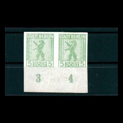 SBZ 1945 Nr 1AA uy U postfrisch (500036)