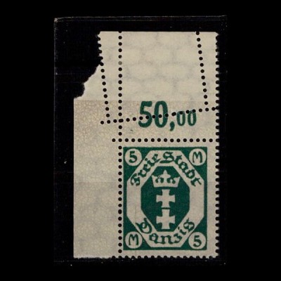DANZIG 1921 Nr 108 Y postfrisch (405968)