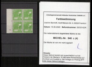 KONTROLLRAT 1947 Nr 946c postfrisch (209899)