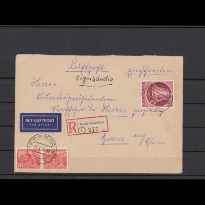BERLIN 1954 Brief siehe Beschreibung (209929)