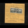 Paketkarte 1943 BAD REHBURG siehe Beschreibung (210137)