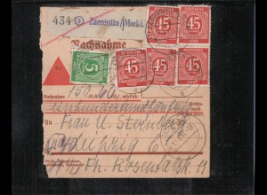 KONTROLLRAT 1946 Nr 931 u.a. gestempelt (211524)