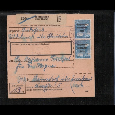SBZ 1948 Nr 189 gestempelt (211534)