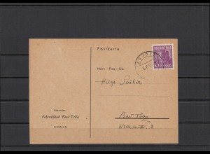 KONTROLLRAT 1947 Nr 944b Postkarte (212394)