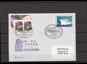 SCHIFFSPOST - 2010 Echt gelaufener Schiffspost- Brief (212758)