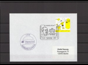 SCHIFFSPOST - 2007 Echt gelaufener Schiffspost- Brief (212762)