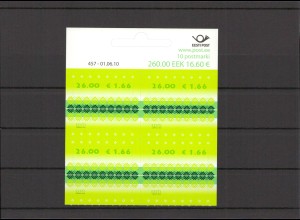 ESTLAND 2010 - Viererblock Nr 668 postfrisch (212840)