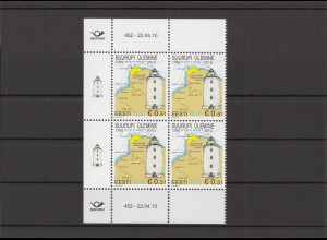 ESTLAND 2010 - Viererblock Nr 663 postfrisch (212857)