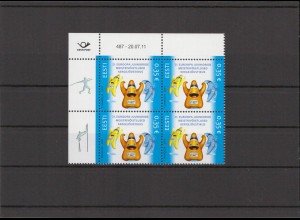 ESTLAND 2011 - Viererblock Nr 702 postfrisch (213129)
