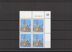 ESTLAND 2012 - Viererblock Nr 735 postfrisch (213155)