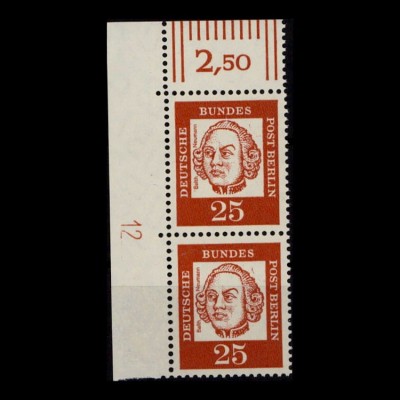 BERLIN 1961 Nr 205 DZ postfrisch (407949)