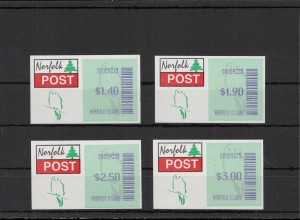 NORFOLK INSELN 2004 ATM Nr 3.1 S1 postfrisch (213430)