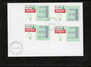 NORFOLK INSELN 2004 ATM Nr 3.1 S1 gestempelt (213433)