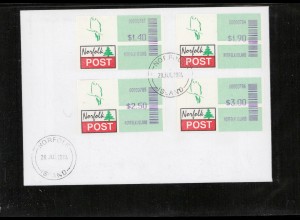 NORFOLK INSELN 2004 ATM Nr 3.1 S1 gestempelt (213434)
