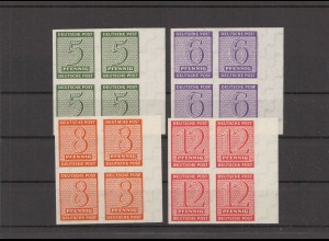 SBZ 1945 Nr 116-119X postfrisch (213553)