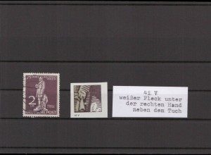 BERLIN 1949 PLATTENFEHLER Nr 41 V gestempelt (213805)