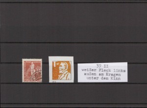 BERLIN 1949 PLATTENFEHLER Nr 37 II gestempelt (213809)