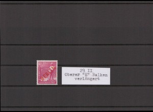 BERLIN 1949 PLATTENFEHLER Nr 29 AF II postfrisch (213814)