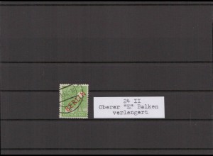 BERLIN 1949 PLATTENFEHLER Nr 24 AF II gestempelt (213817)