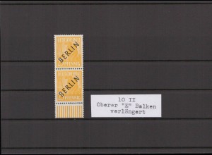 BERLIN 1948 PLATTENFEHLER Nr 10 AF II postfrisch (213821)
