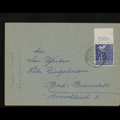 KONTROLLRAT 1948 Nr 962 OR gestempelt (213997)