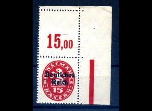 DEUTSCHES REICH 1920 Nr D36 postfrisch (214217)